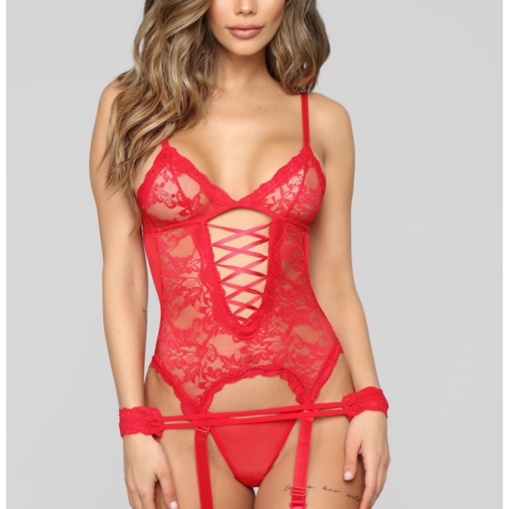 NWT 3 piece lingerie set